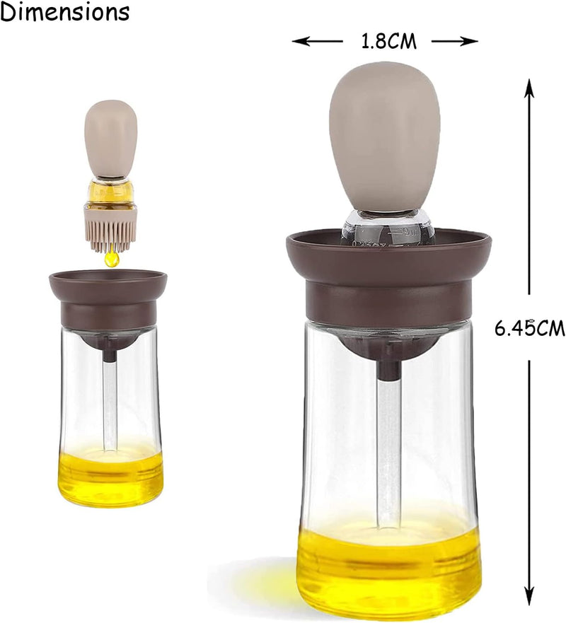 Silicone Oil  Brush Bottle