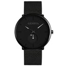 Casual Geneva Mens Watch Quartz Stainless Steel Brand Wristwatch Analog Watches Wrist