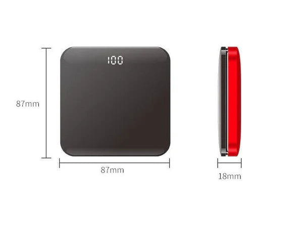 Ultra-Thin MagSafe Power Bank with LED Display