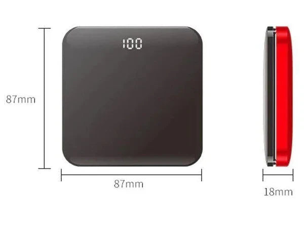 Ultra-Thin MagSafe Power Bank with LED Display