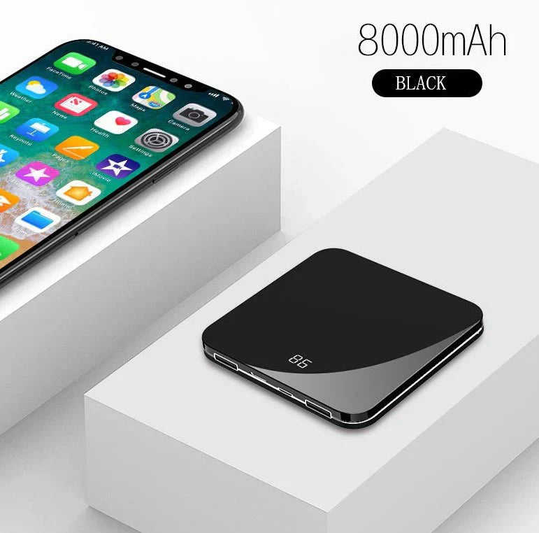 Ultra-Thin MagSafe Power Bank with LED Display